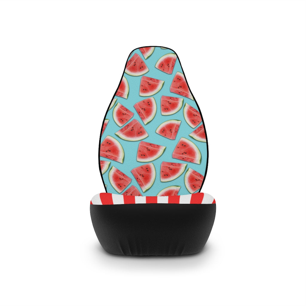 Watermelon splash I | red and blue | car seat covers