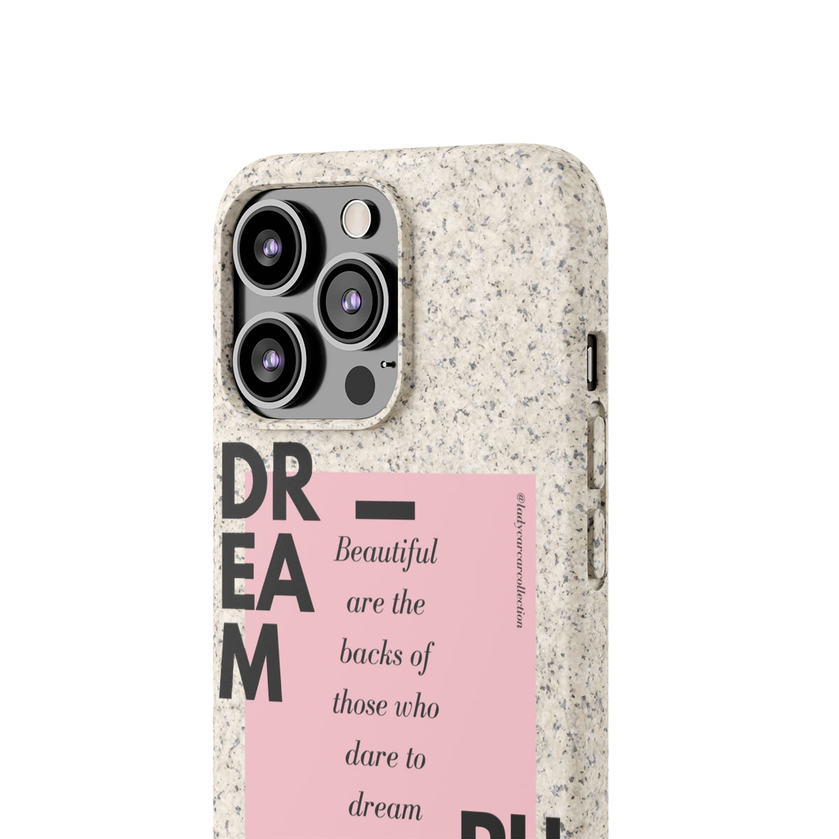 Dream Pursuer's biodegradable phone cases