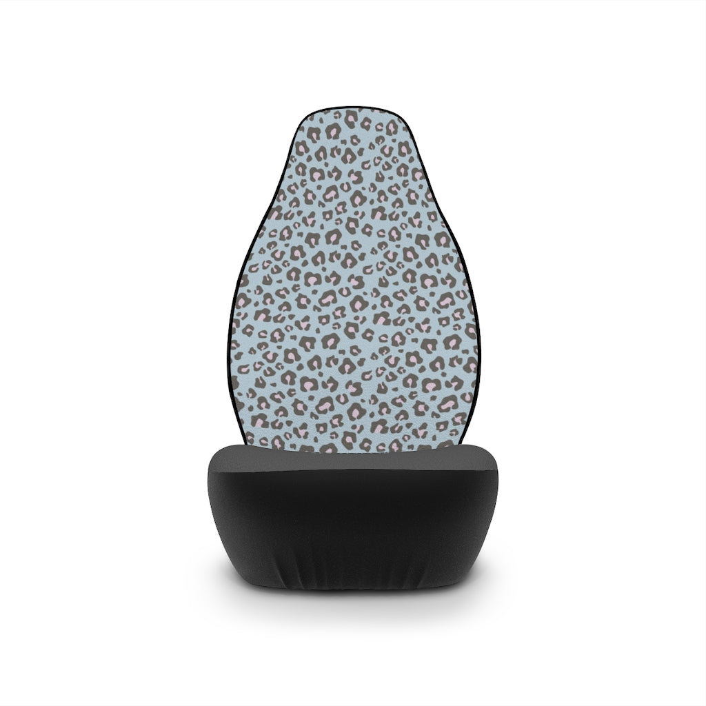 Cheetah & sweet I | baby blue | car seat covers