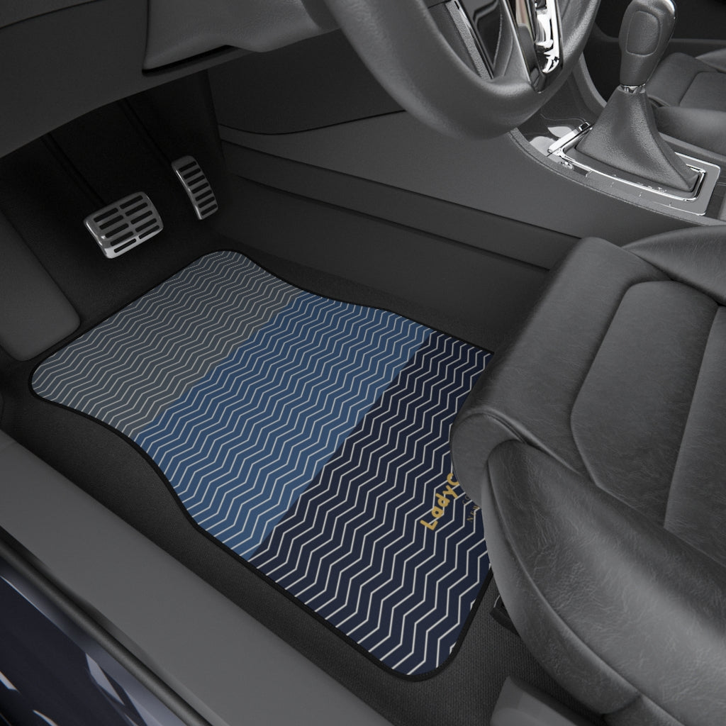 Chevron mania | NBG | front car floor mats