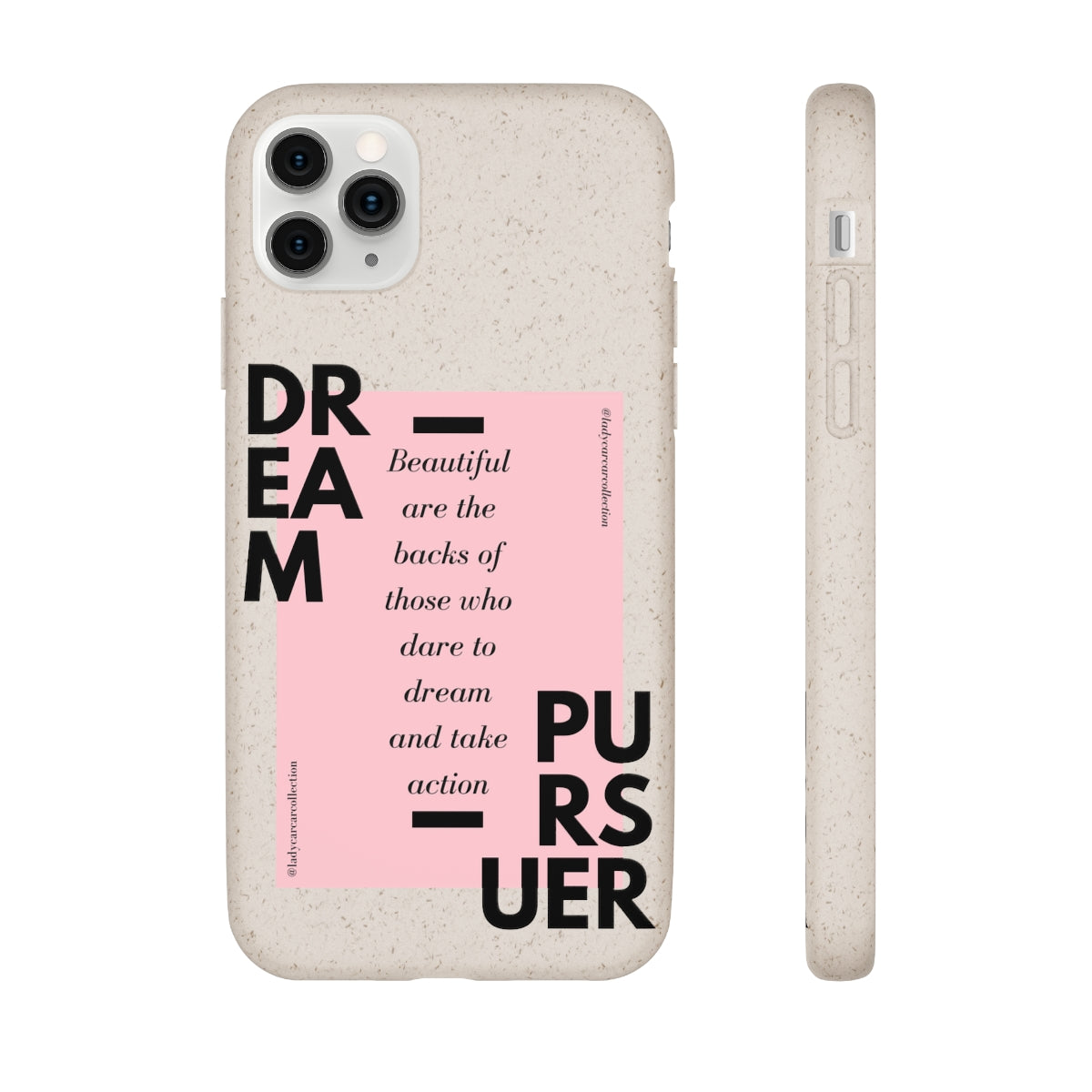 Dream Pursuer's biodegradable phone cases