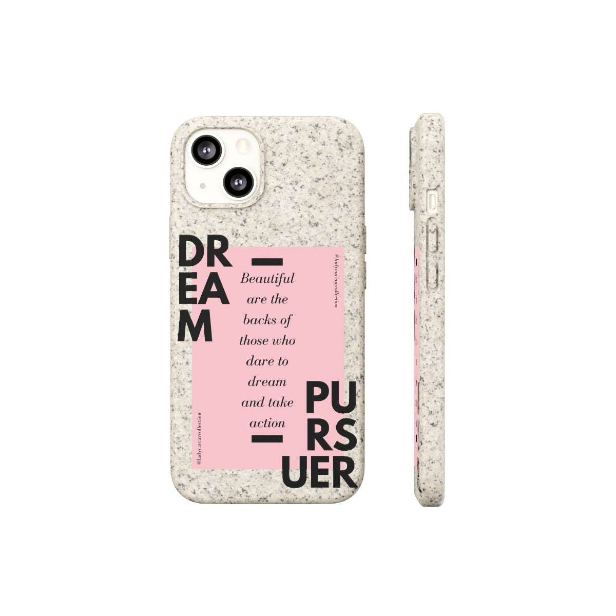 Dream Pursuer's biodegradable phone cases