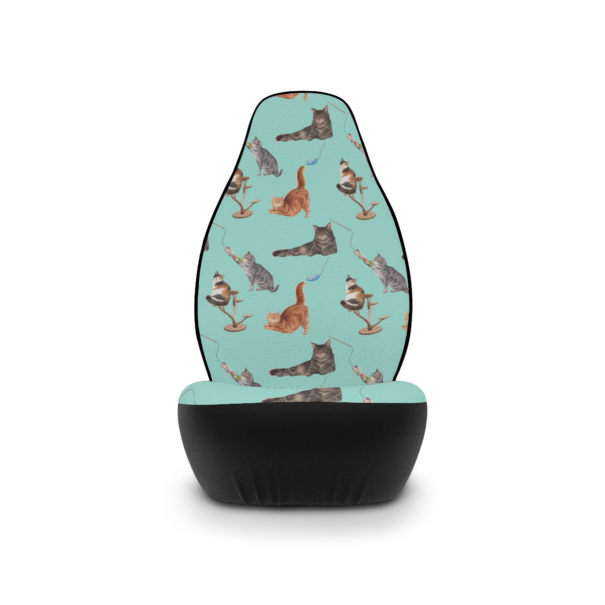 Cat playground II | mint | car seat covers