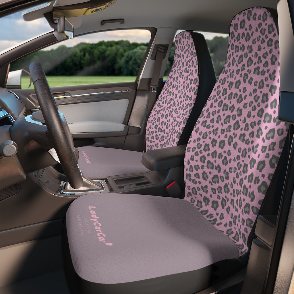 Cheetah & sweet I | pink | car seat covers