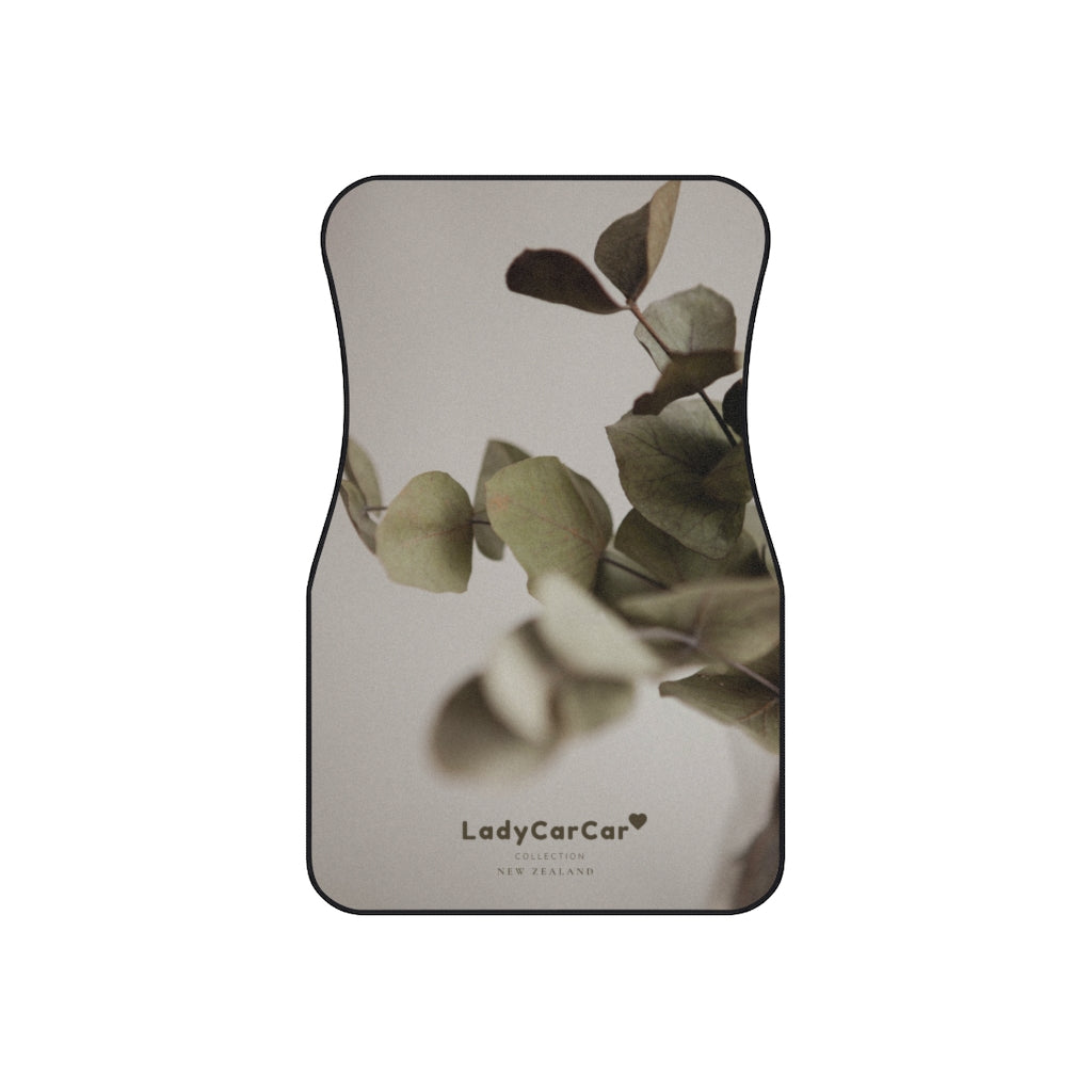 Eucalyptus dream | ash | front car floor mats