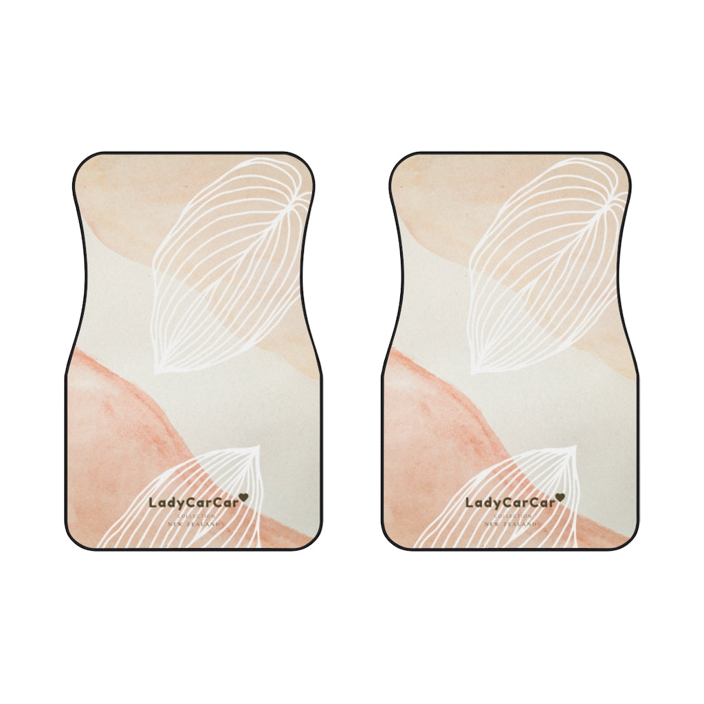 Neutral and dreamy | earth | front car floor mats