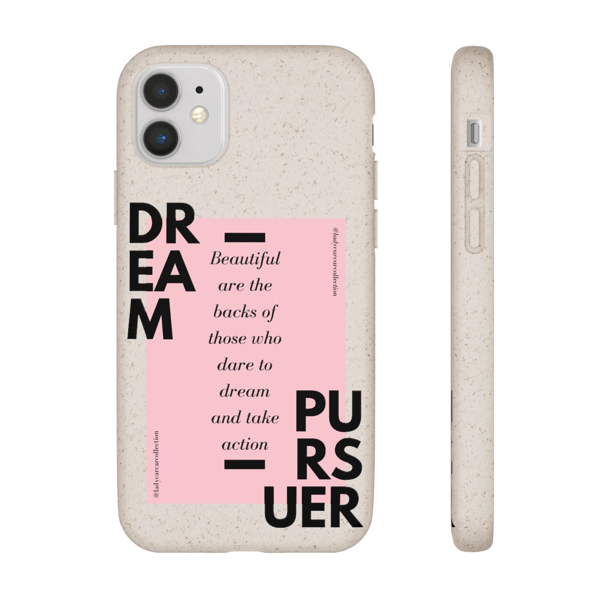 Dream Pursuer's biodegradable phone cases