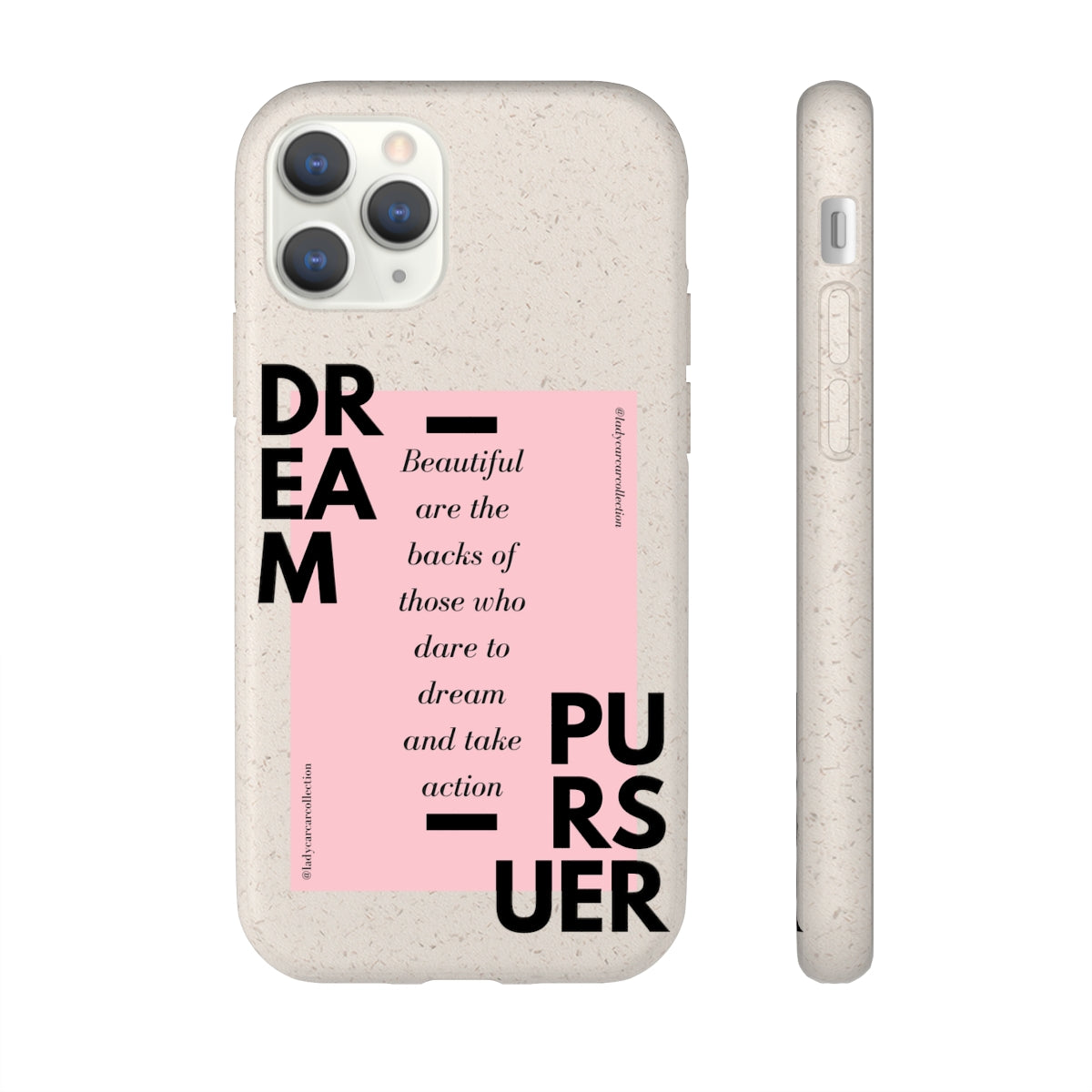 Dream Pursuer's biodegradable phone cases