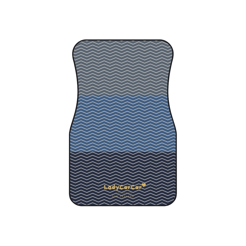 Chevron mania | NBG | front car floor mats