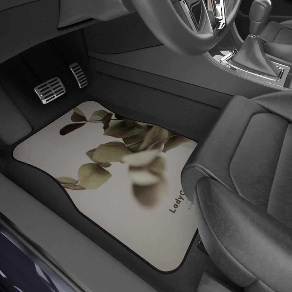 Eucalyptus dream | ash | front car floor mats