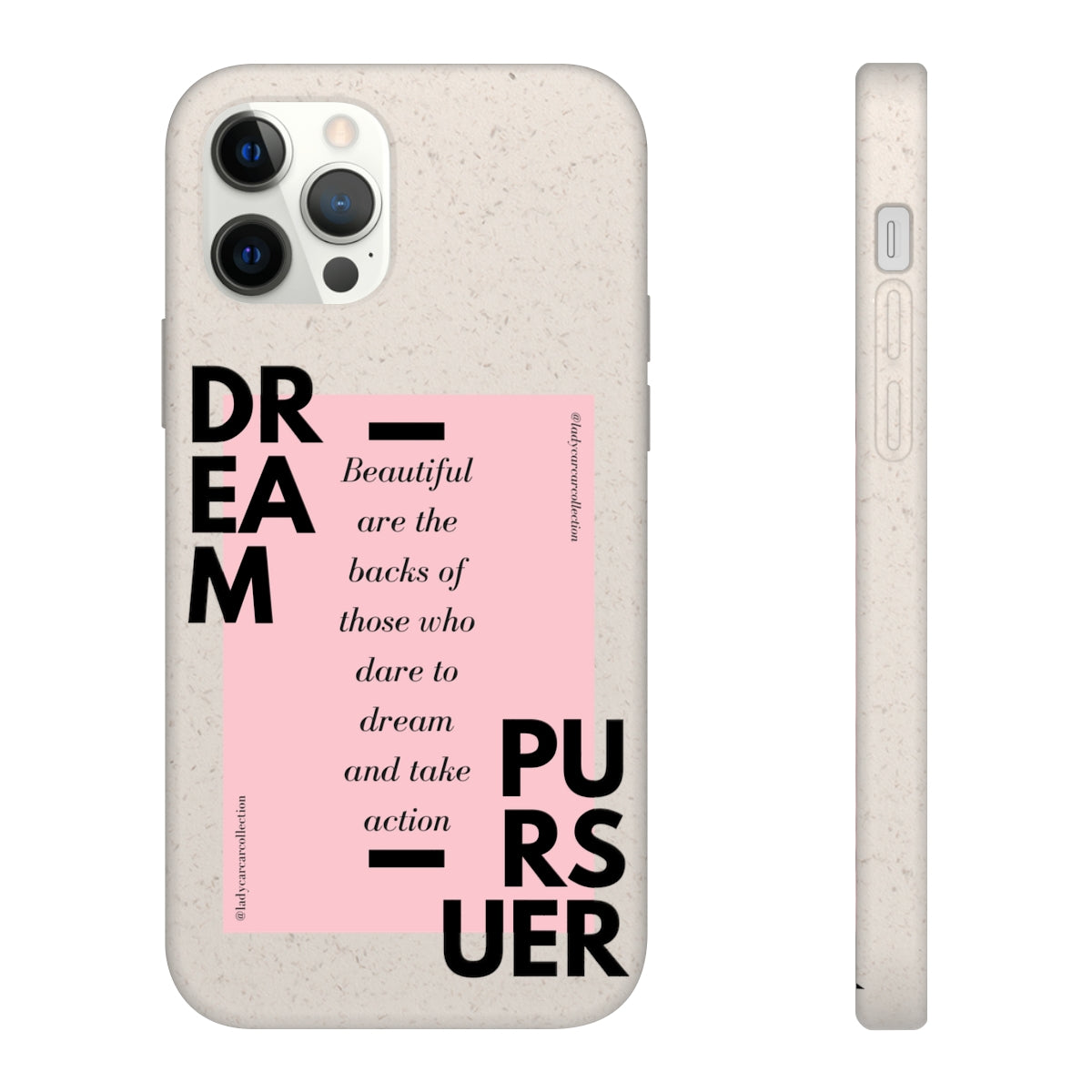 Dream Pursuer's biodegradable phone cases