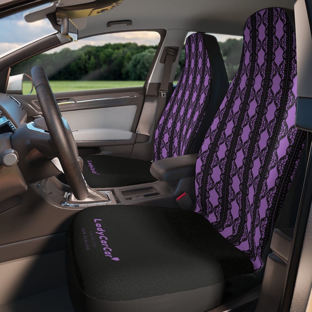 Lace mermaid I | purple | car seat covers