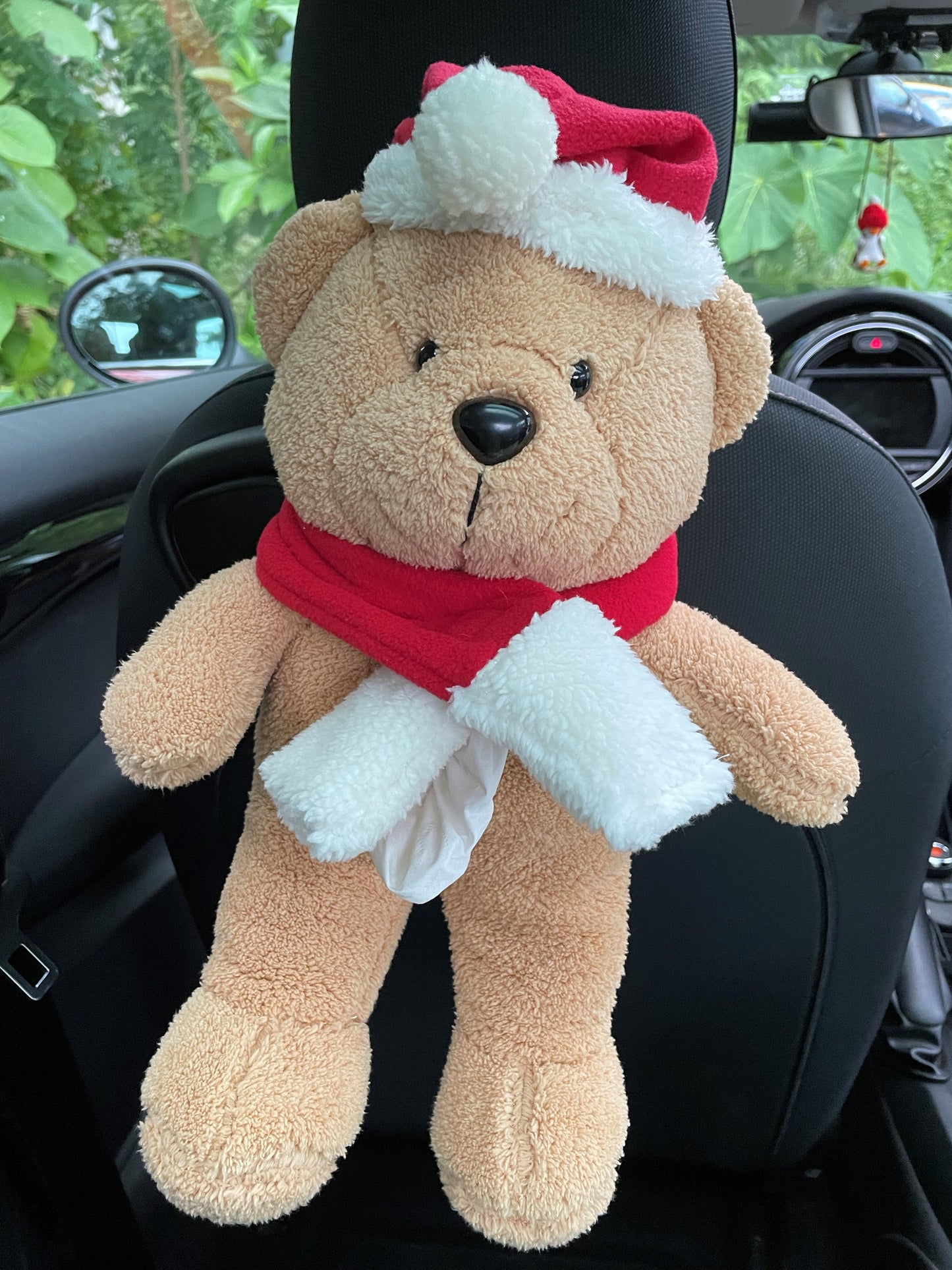 Plush Billie Bear Car Tissue Dispenser