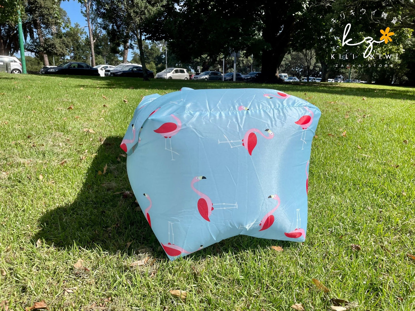 Outdoor Lazy Lounge Couch - Flamingo Prints(B)