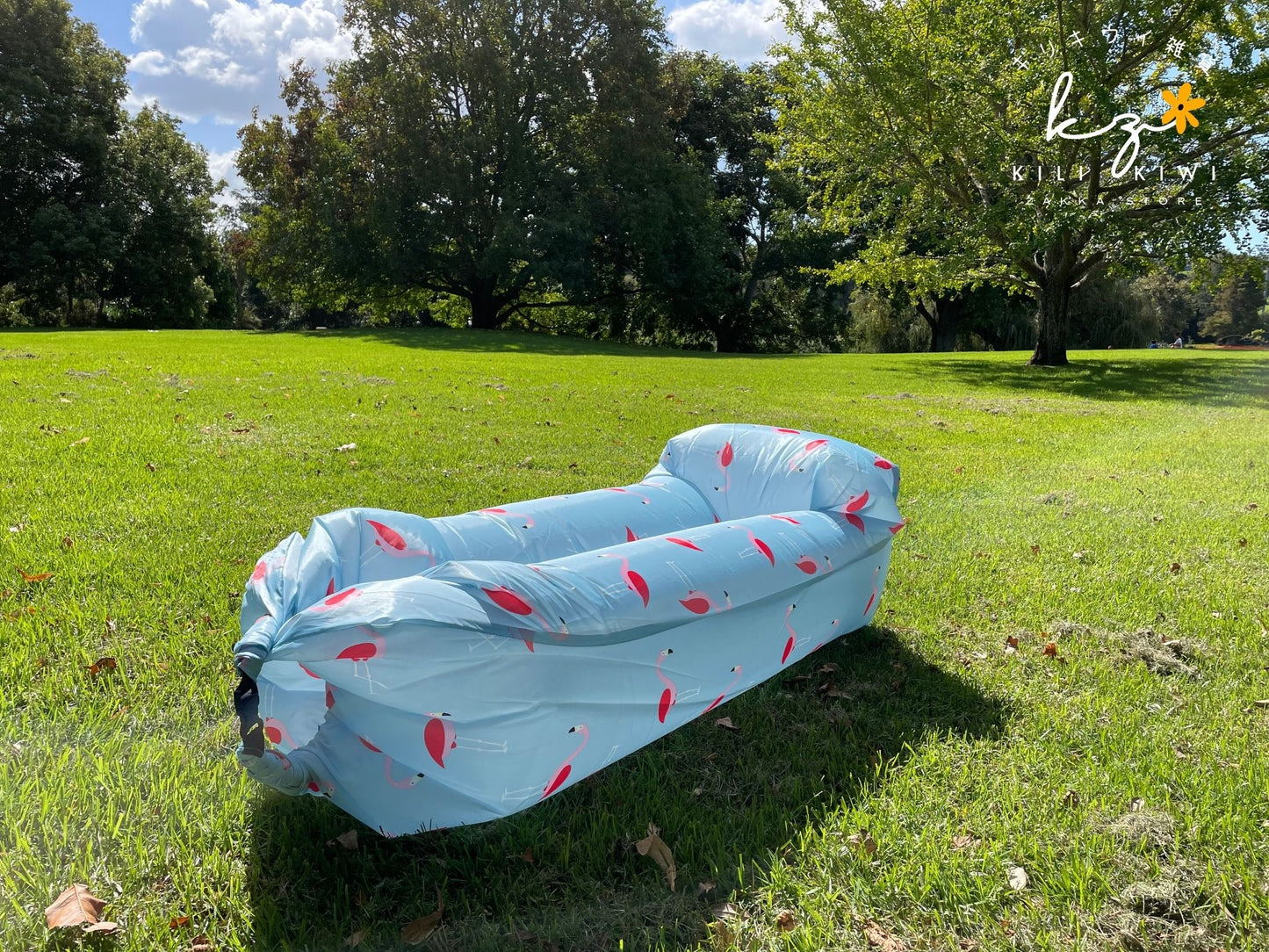 Outdoor Lazy Lounge Couch - Flamingo Prints(B)