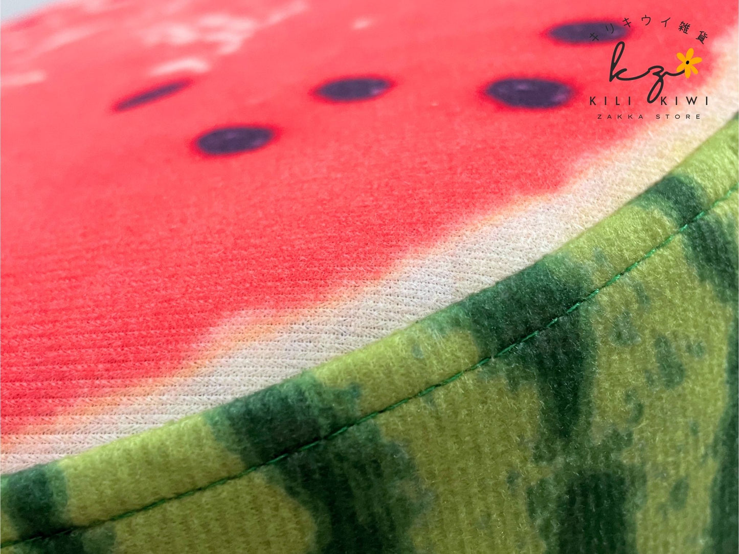 Cute watermelon stool with detachable fabric cover