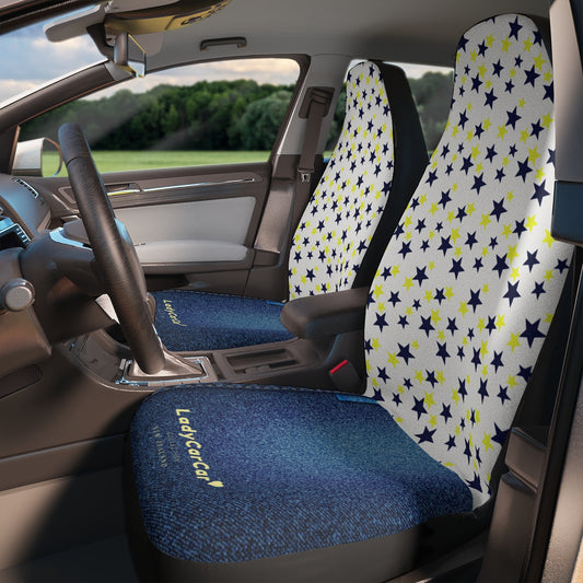 Starable I | yellow and denim | car seat covers