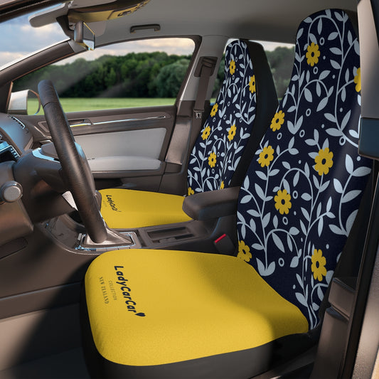 Daisy days | yellow | car seat covers