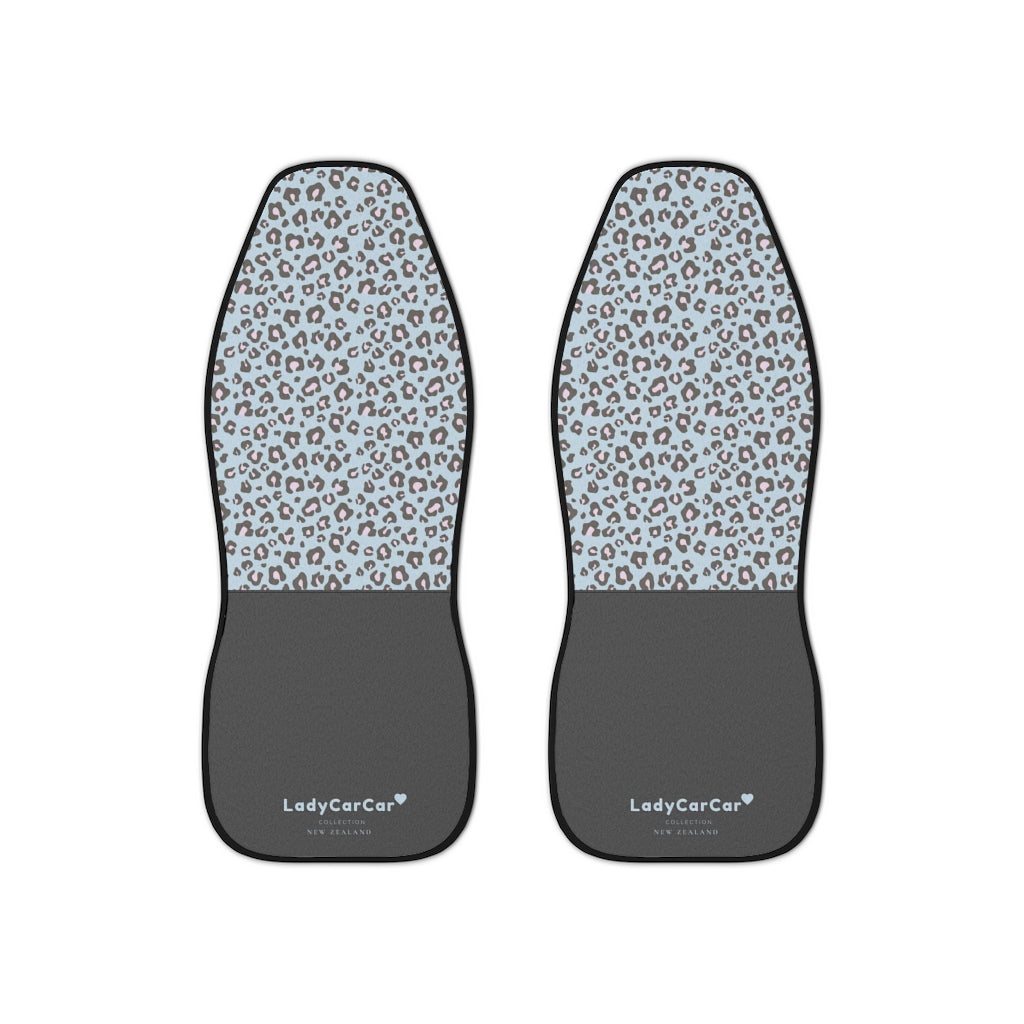 Cheetah & sweet I | baby blue | car seat covers