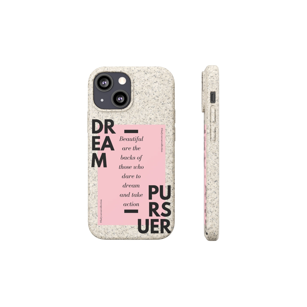 Dream Pursuer's biodegradable phone cases