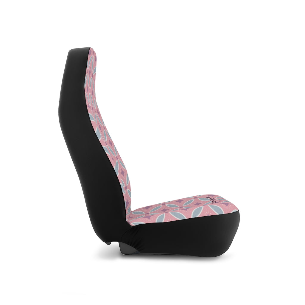 Japanese shippo pattern I | pink | car seat covers