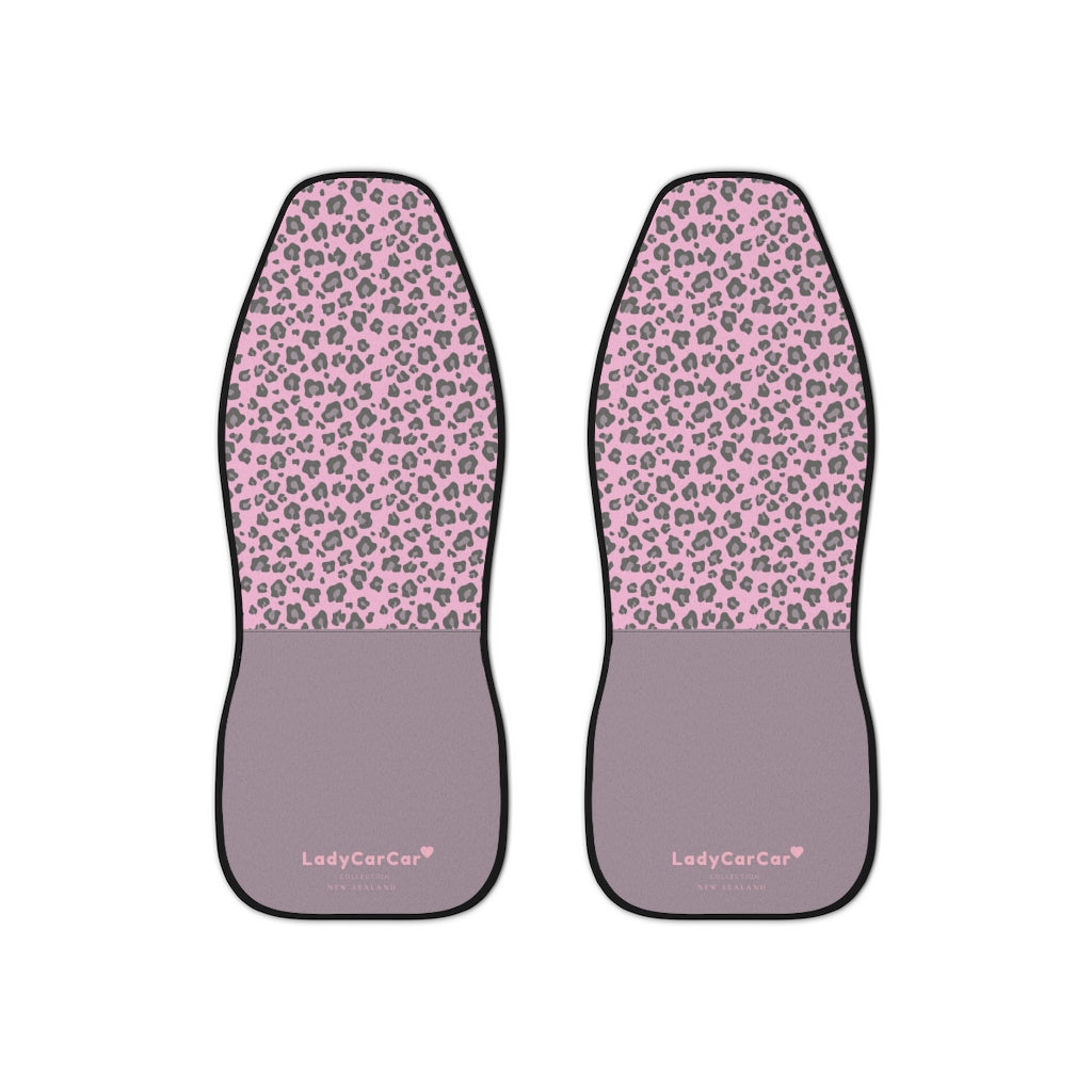 Cheetah & sweet I | pink | car seat covers