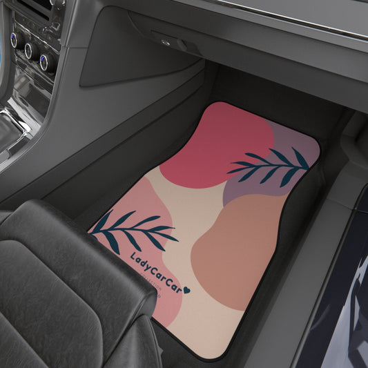 Abstract art I | romance | front car floor mats