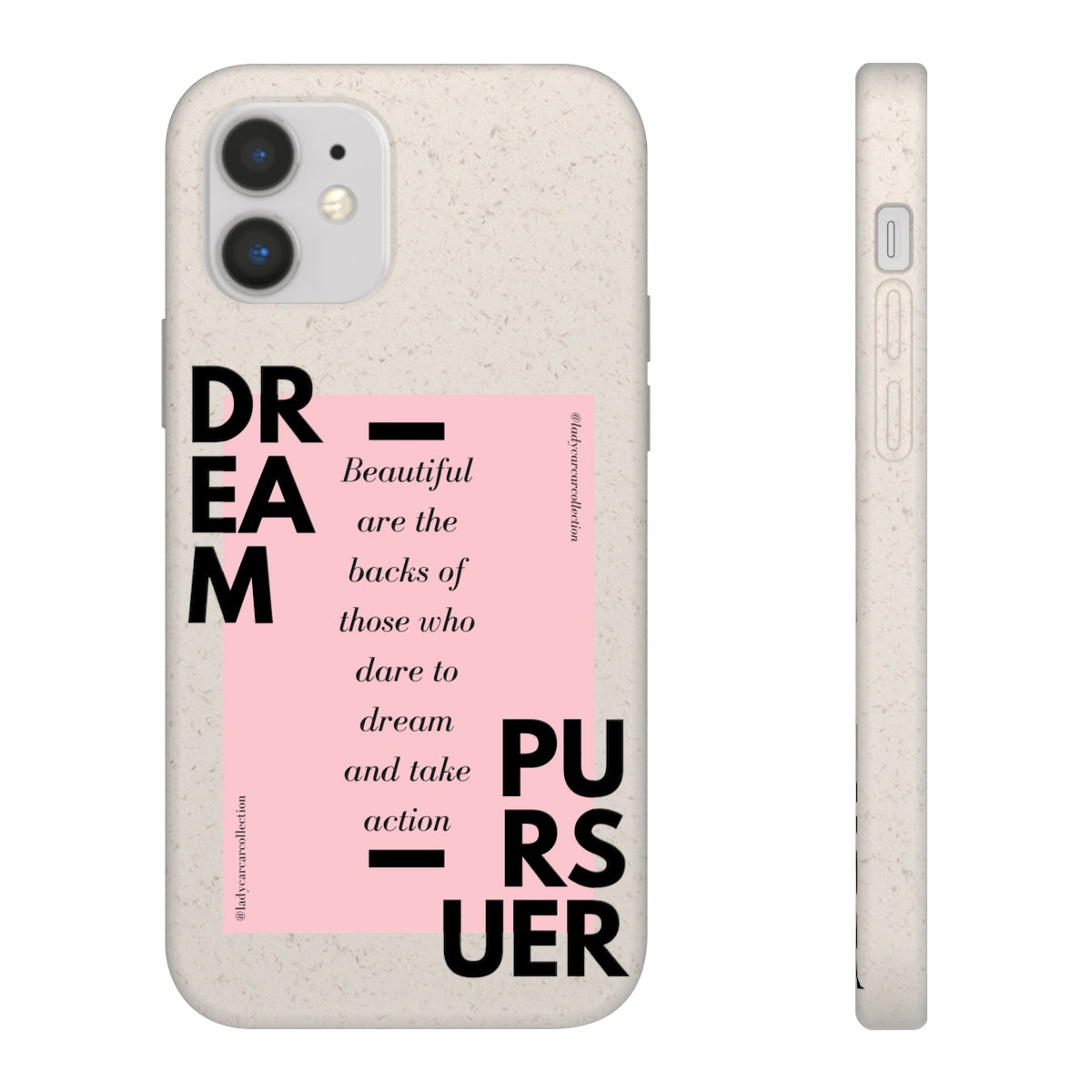 Dream Pursuer's biodegradable phone cases