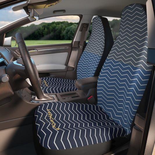 Chevron mania I | NBG | car seat covers