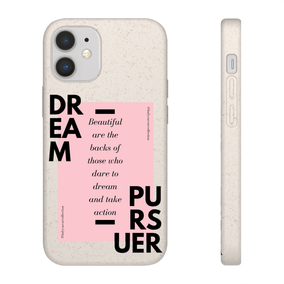 Dream Pursuer's biodegradable phone cases