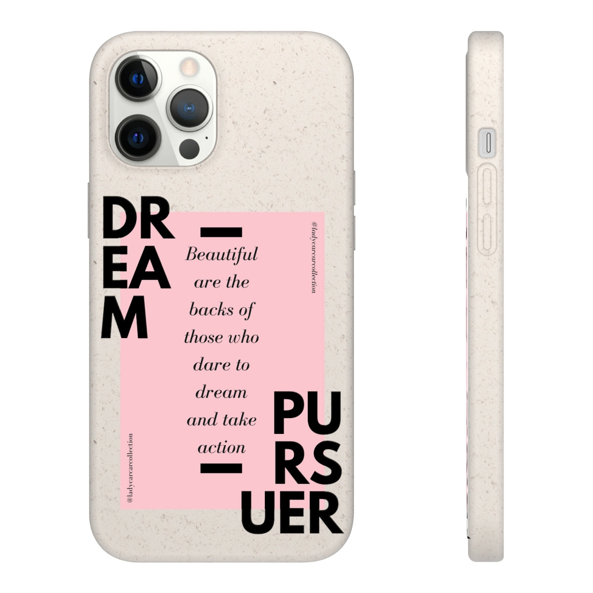 Dream Pursuer's biodegradable phone cases