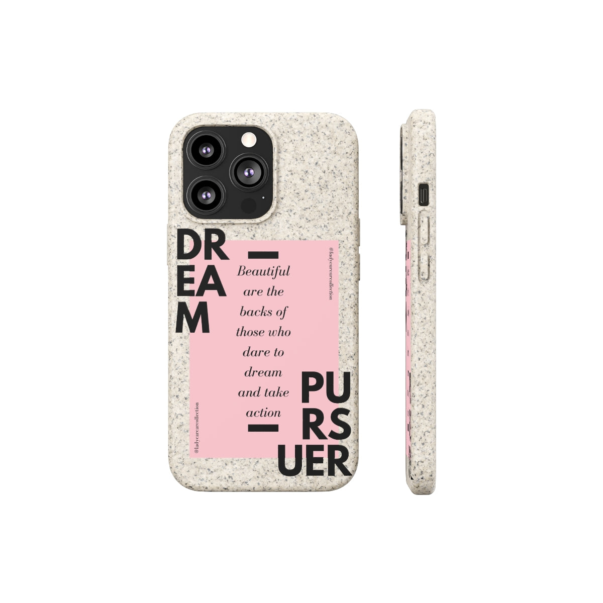 Dream Pursuer's biodegradable phone cases